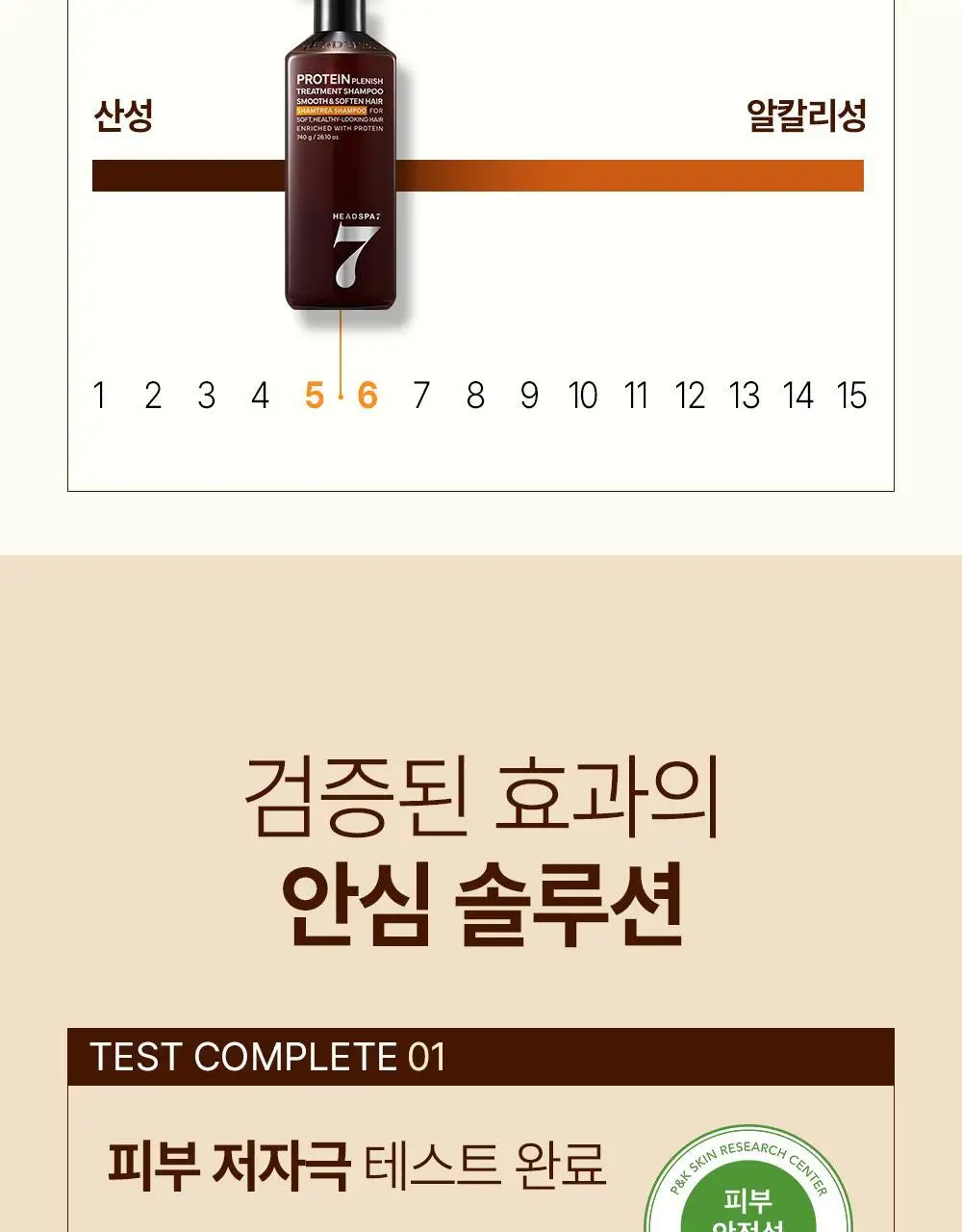 [손상모케어] 헤드스파7 프로틴 플레니쉬 트리트먼트 샴푸 740g (탈모증상완화) 상세페이지 19